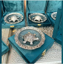 Turtle with Glass Plate gift set
