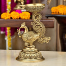 Peacock Diya set of 2