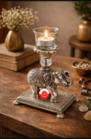 Elephant tealight candle holder