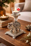 Elephant tealight candle holder