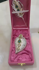 Roli Chawal Chopda with Peacock Tilak stick