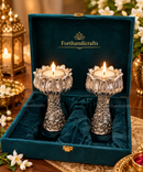 999 silver Plated Tlight candles