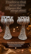 999 silver Plated Tlight candles
