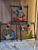 Multicolor musicians Frame